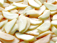 davison quality foods sliced apple products